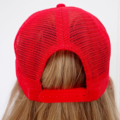 TRUCKER CAP RED