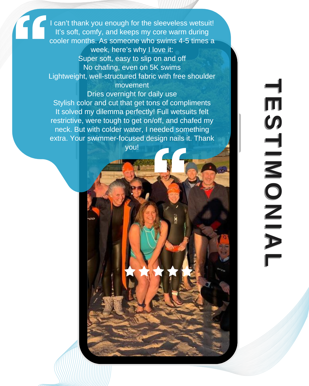 SLEEVELESS WETSUIT BONNIE TURQUOISE