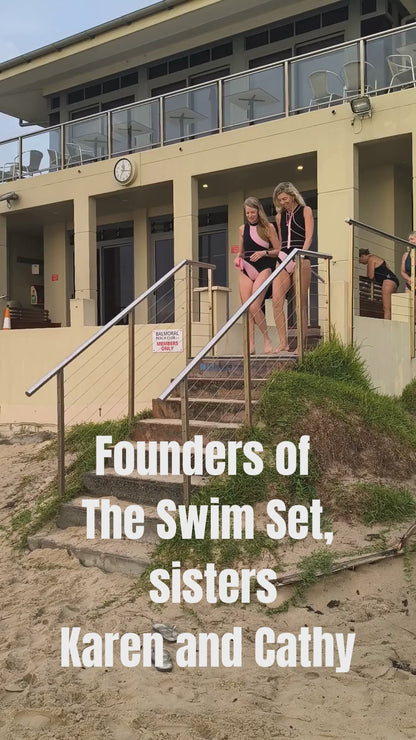 SLEEVELESS WETSUIT LULU BLACK PINK TOBACCO